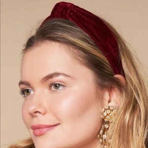 Velvet headband